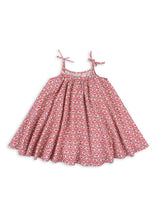 Load image into Gallery viewer, Konges Sløjd Vivian strap dress in Felice Rose, a soft pink dress with shoulder straps, perfect for stylish little girls.