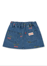 Load image into Gallery viewer, magot printed skirt - ma grande cerise denim