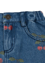 Load image into Gallery viewer, magot printed skirt - ma grande cerise denim