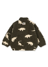 將圖片載入圖庫檢視器 Children's sweater with dinosaur pattern on a white background