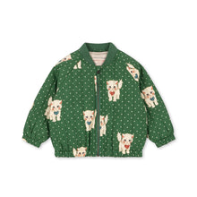 Load image into Gallery viewer, juno bomber jacket - dot miao verde