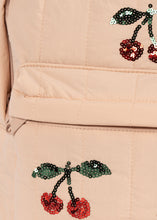 Load image into Gallery viewer, juno sequin backpack - cameo rose
