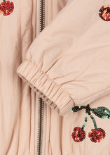 將圖片載入圖庫檢視器 juno sequin bomber jacket - cameo rose