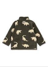 Load image into Gallery viewer, tavi fleece sweatshirt - dino silhouette