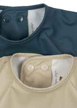 將圖片載入圖庫檢視器 2 pack dinner bib with sleeves - tiger ruggito