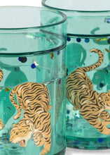 Load image into Gallery viewer, 2 pack glitter cups - tiger ruggito