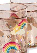 Load image into Gallery viewer, 2 pack glitter cups - rainbow