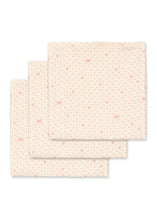 Load image into Gallery viewer, 3 pack muslin cloths - cherry dot