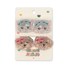 Load image into Gallery viewer, 4 pack small hair claw - multi