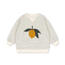 Load image into Gallery viewer, amio sweat shirt ocs cilantro stripe