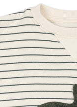 Load image into Gallery viewer, amio sweat shirt ocs cilantro stripe
