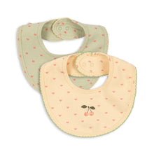 將圖片載入圖庫檢視器 basic 2 pack bibs - coeur golden/coeur lint