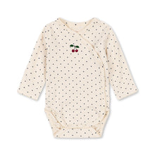 將圖片載入圖庫檢視器 basic long sleeve newborn body - blue dot