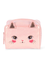 將圖片載入圖庫檢視器 cat pouch cerise - glitter pink