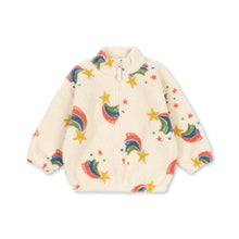 將圖片載入圖庫檢視器 jody teddy half zip - rainbow star