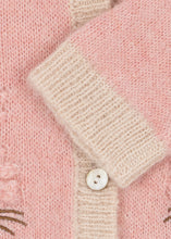 將圖片載入圖庫檢視器 kitty cardigan - silver pink