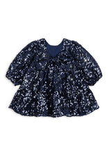 Load image into Gallery viewer, lila sequins bow dress - total eclipse