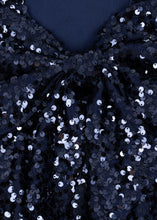 Load image into Gallery viewer, lila sequins bow dress - total eclipse