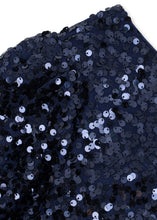 Load image into Gallery viewer, lila sequins bow dress - total eclipse