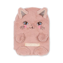 Load image into Gallery viewer, fuzzy notebook - rosa pink