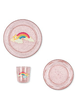 Load image into Gallery viewer, sparkly dinner set - rainbow