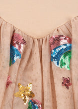 Load image into Gallery viewer, yvonne ballerina dress - rainbow star