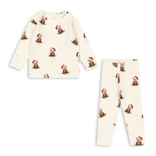 Load image into Gallery viewer, basic blouse/pants set - teddy bear