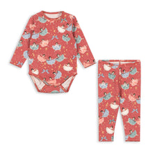 Load image into Gallery viewer, basic body/pants set bow ballerina blush