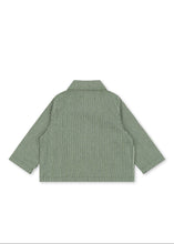 Load image into Gallery viewer, luc shirt jacket - milk verte stripe