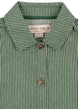 Load image into Gallery viewer, luc shirt jacket - milk verte stripe