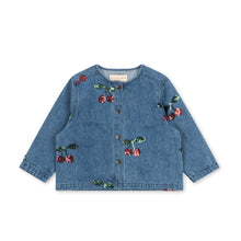 Load image into Gallery viewer, magot sequin denim shirt - cherry sequin