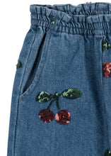 Load image into Gallery viewer, magot sequin frill pants cherry sequin