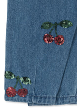 Load image into Gallery viewer, magot sequin frill pants cherry sequin