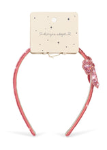 Load image into Gallery viewer, sequin bow hair brace rapture - rose