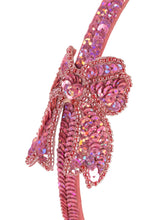 Load image into Gallery viewer, sequin bow hair brace rapture - rose