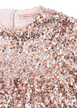 Load image into Gallery viewer, lila sequins dress - grey/rosa