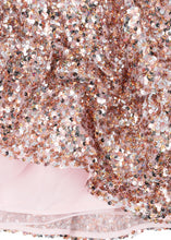 Load image into Gallery viewer, lila sequins dress - grey/rosa