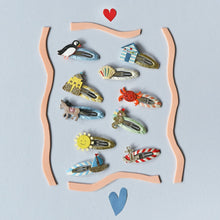Load image into Gallery viewer, Rainbow Seahorse Clips