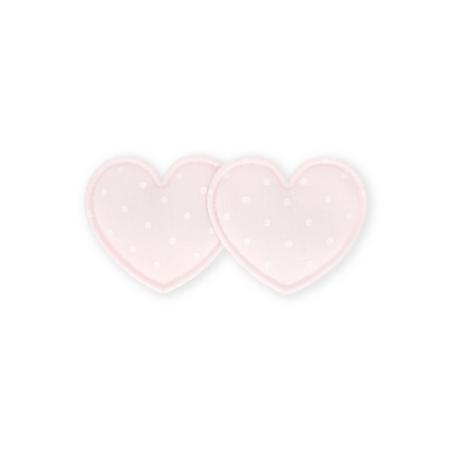 HEART CLIP // SNOWY PINK