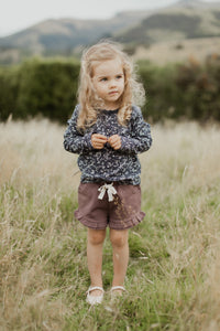 Organic Cotton Gracie Short - Berry Conserve