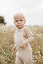Load image into Gallery viewer, Organic Cotton Longsleeve Bodysuit - Tiny Dots Fern