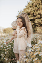 將圖片載入圖庫檢視器 Organic Cotton Long Sleeve Frill Top - Meadow Floral