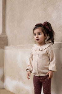 Addison Knitted Cardigan - Oatmeal Marle