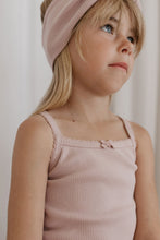 Load image into Gallery viewer, Organic Cotton Fine Rib Classic Singlet - Powder Pink