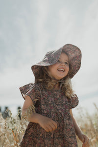 Organic Cotton Pincord Willow Top - Wildflower