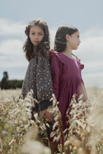 Load image into Gallery viewer, Organic Cotton Muslin Lily Dress - Damson