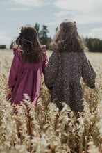 Load image into Gallery viewer, Organic Cotton Muslin Lily Dress - Damson
