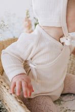 Load image into Gallery viewer, Organic Cotton Pointelle Bonnet - Natural