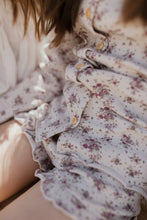 Load image into Gallery viewer, Organic Cotton Rib Frill Short - Lilian Floral