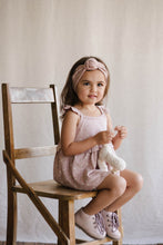 Load image into Gallery viewer, Organic Cotton Headband - Lulu Floral Powder Pink